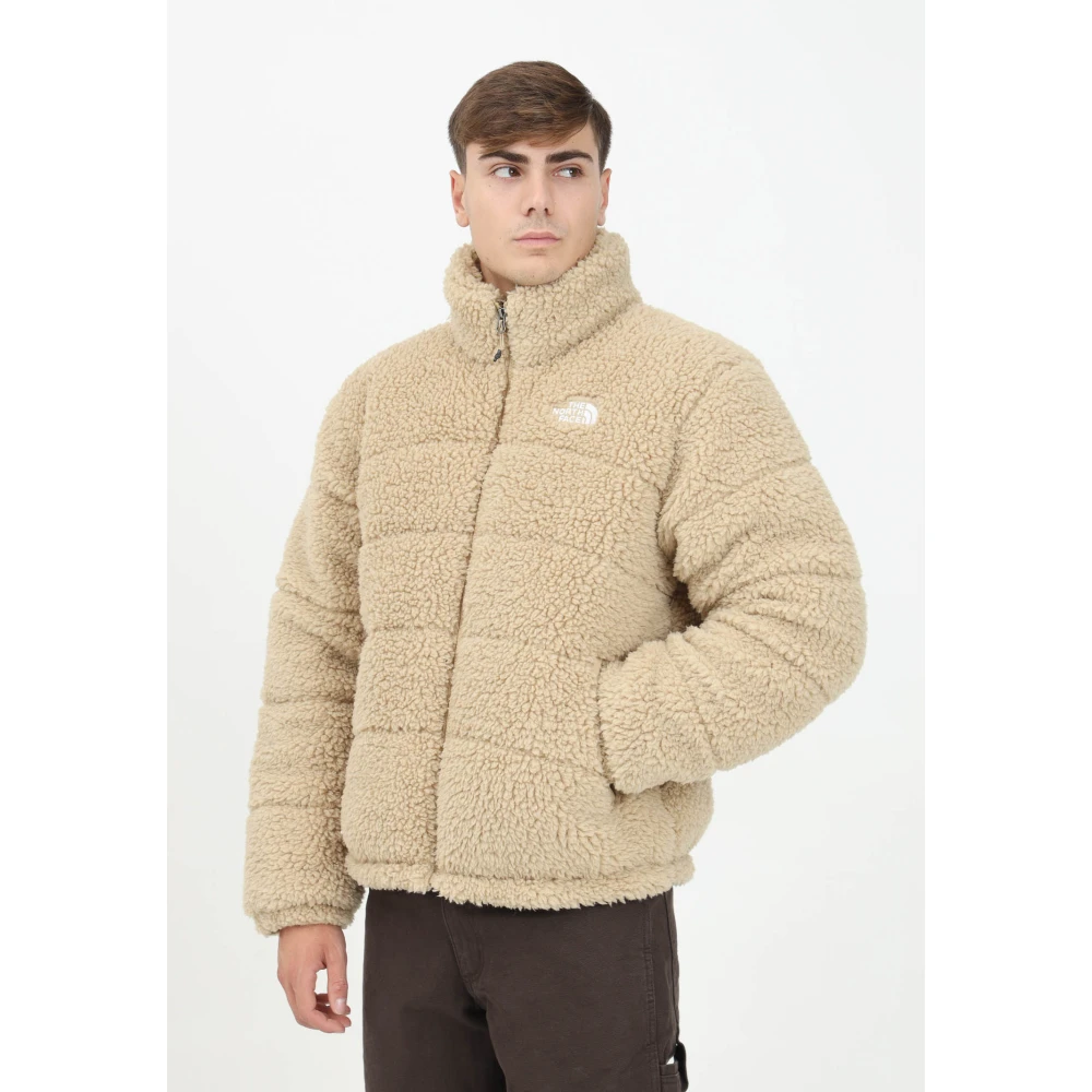 The North Face Lange Pels Bomberjas Beige Heren