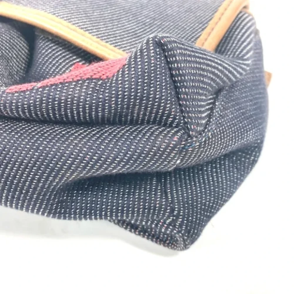 Fendi Vintage Pre-owned Leather fendi-bags Blue Dames