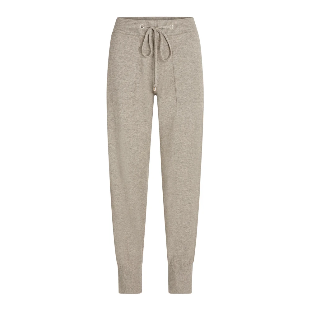 RUE de Femme Gebreide Broek Lamya Zware Gebreide Kleding Nomad Beige Dames