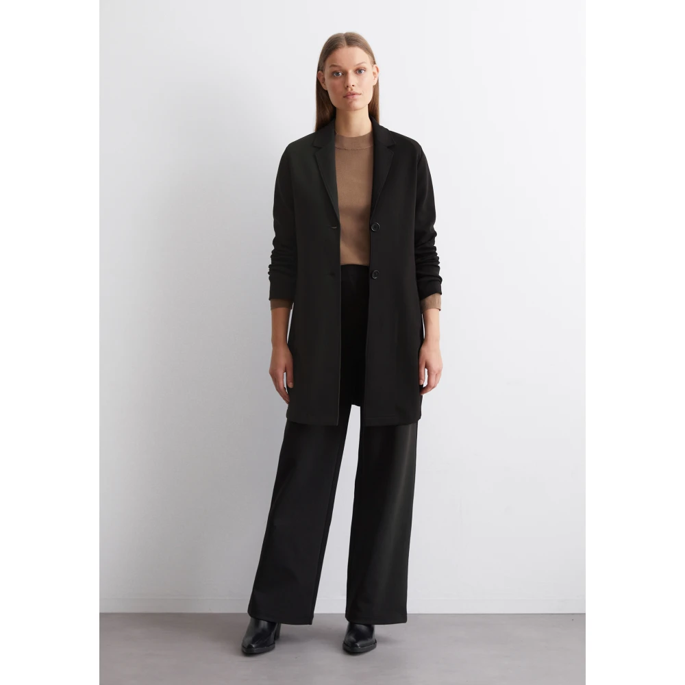 Marc O'Polo NorHeren lange jersey blazer Black Dames