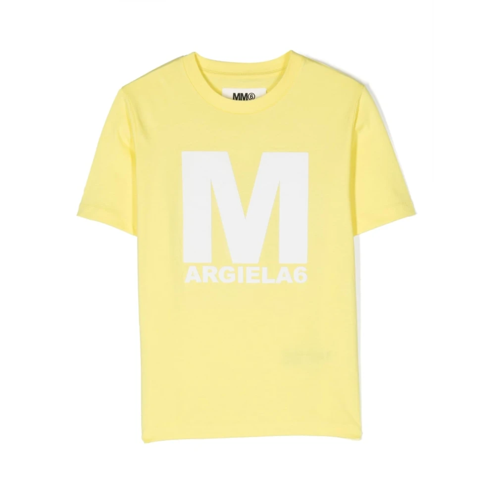 MM6 Maison Margiela Casual T-shirt Yellow, Pojke