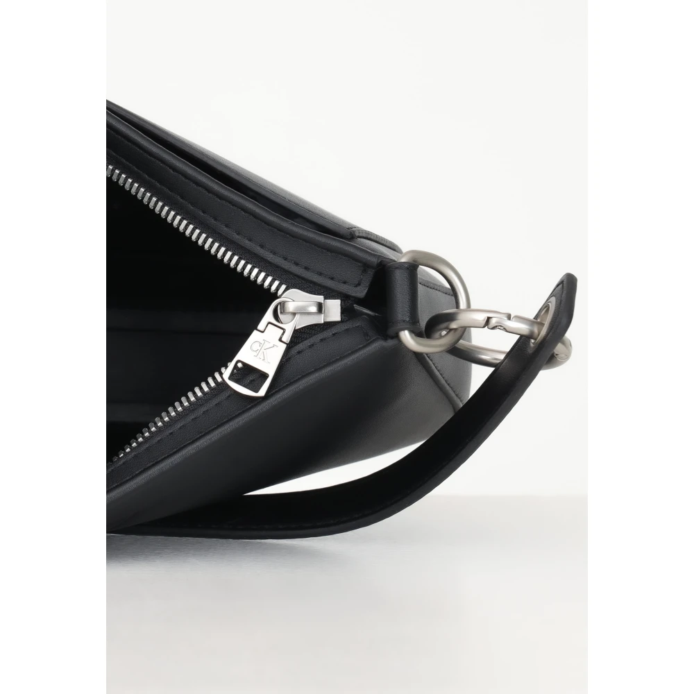 Calvin Klein Zwarte Schoudertas Dames Tas Black Dames