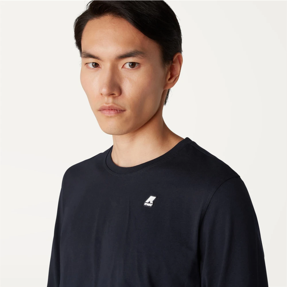 K-way Heren K89 Blue Depht T-Shirt Blue Heren