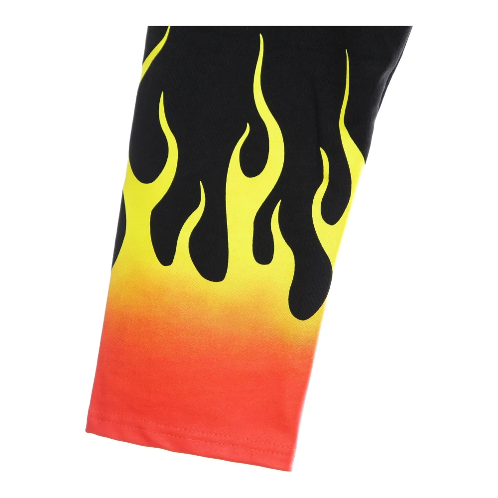 Vision OF Super Rode Shaded Flames Lichtgewicht Trainingsbroek Black Heren