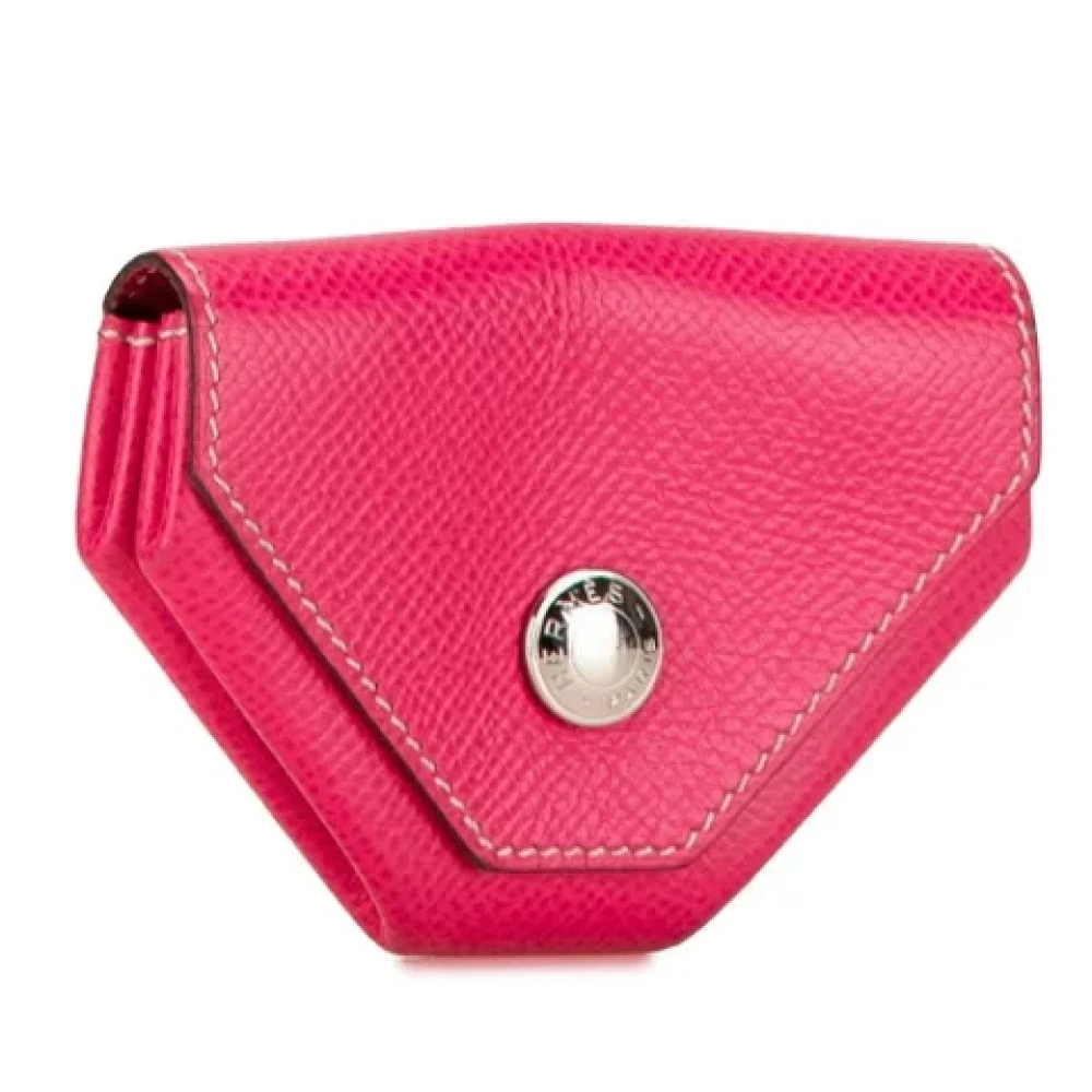 Hermès Vintage Pre-owned Leather wallets Pink Dames