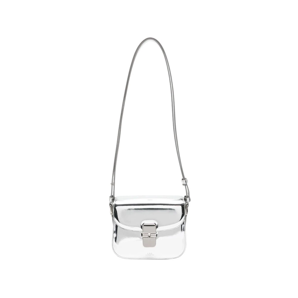 A.p.c. Women's Gray Grace Shoulder Bag