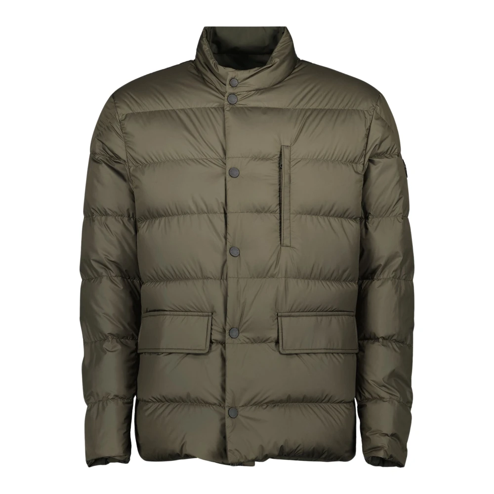 Moncler Men's Green Ouille Reversible Short Down Jacket - Winter Jackets - L - Jackets