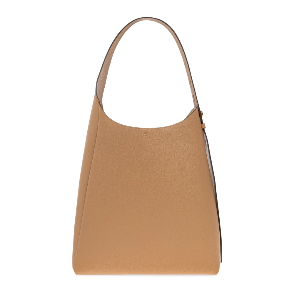 Tory Burch Vrouw Bruin Tassen Dames, One Size, Leer, Schoudertas Romy