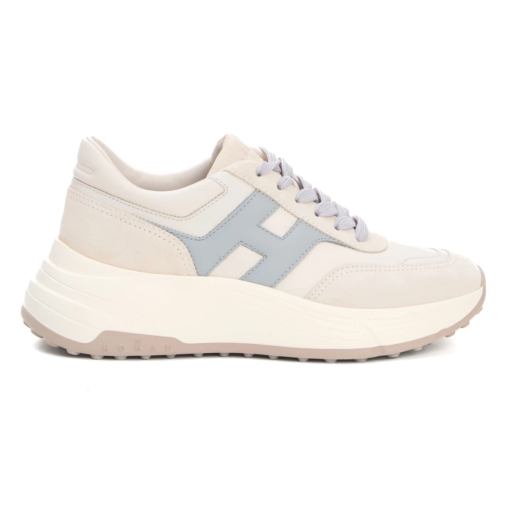Hogan Ivory Hi-Fi Style Sneakers Dames Schoenen Wit