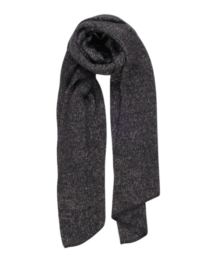 echarpe-tricotee-texturee-avec-lurex