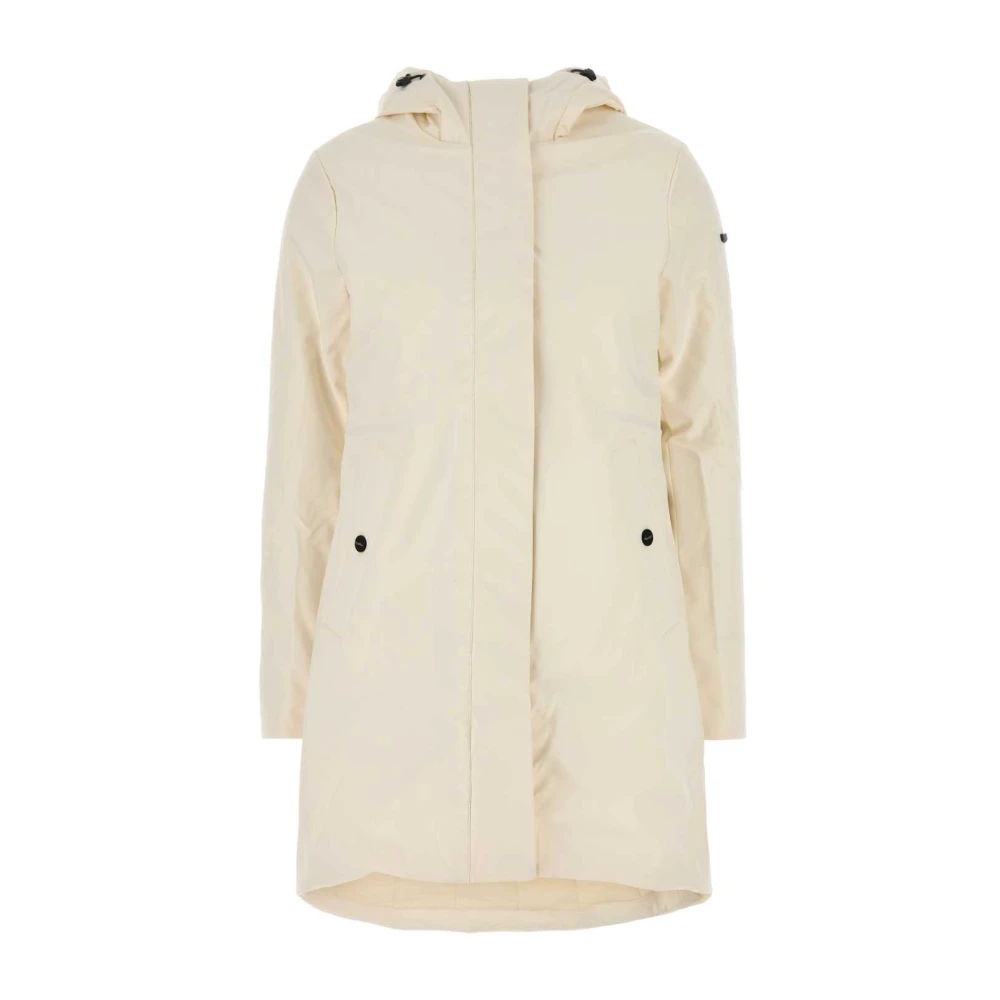 RefrigiWear Agnes Gewatteerde Jas in Ivoor Beige Dames