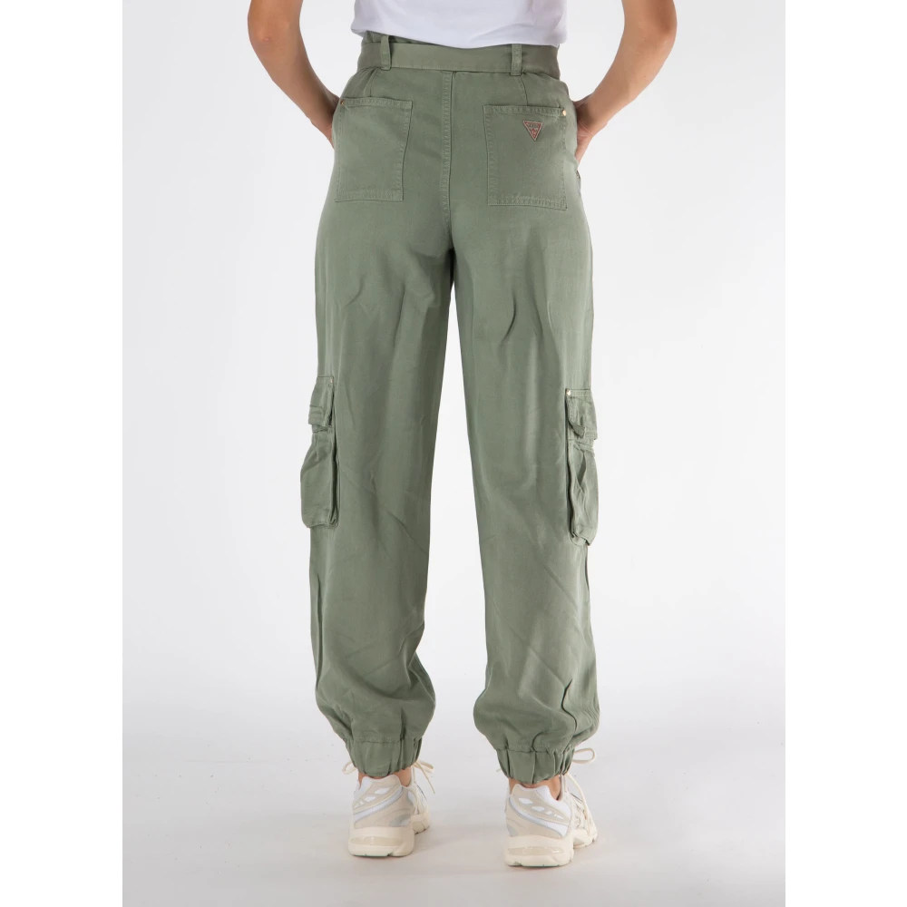 Guess Cargo Broek Katrine Green Dames