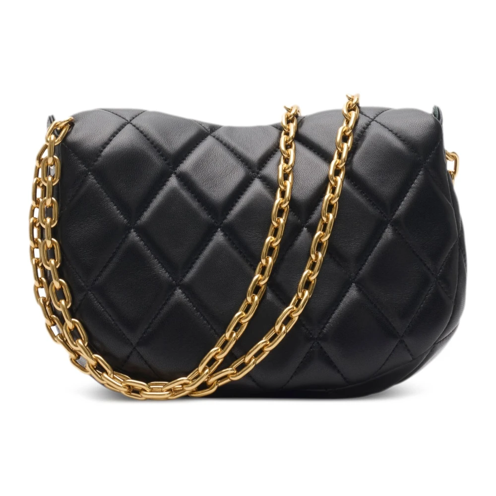 Burberry Zwarte Gewatteerde Rots Black Dames
