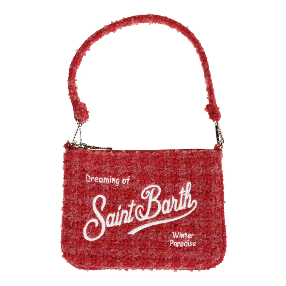 MC2 Saint Barth Mini Parisienne Pochette Red Dames