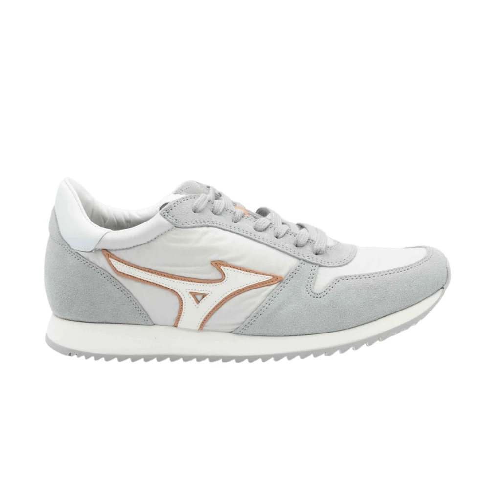 Mizuno Canvas Herenschoenen Rubberen Zool Heren Schoenen Grijs