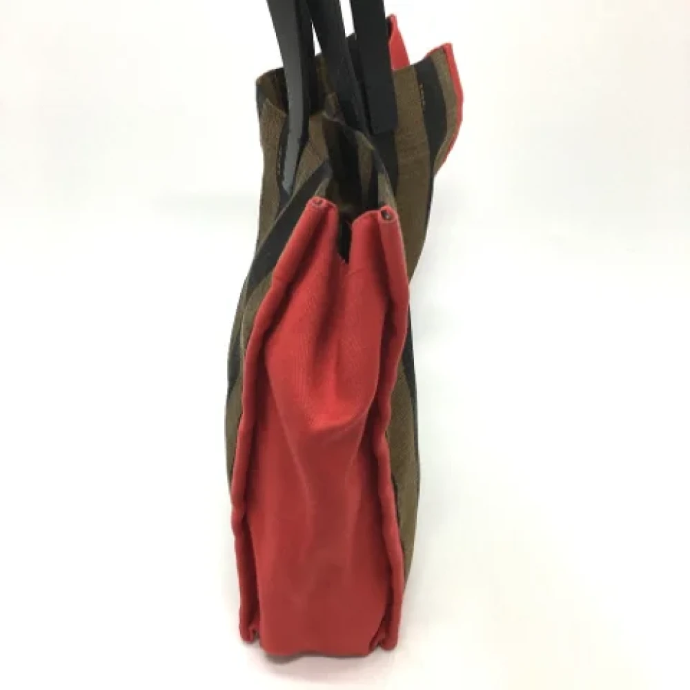 Fendi Vintage Pre-owned Fabric fendi-bags Brown Dames