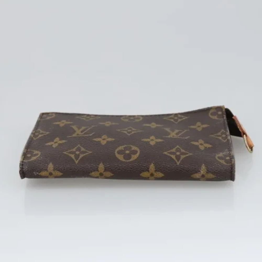 Louis Vuitton Vintage Pre-owned Canvas pouches Brown Dames