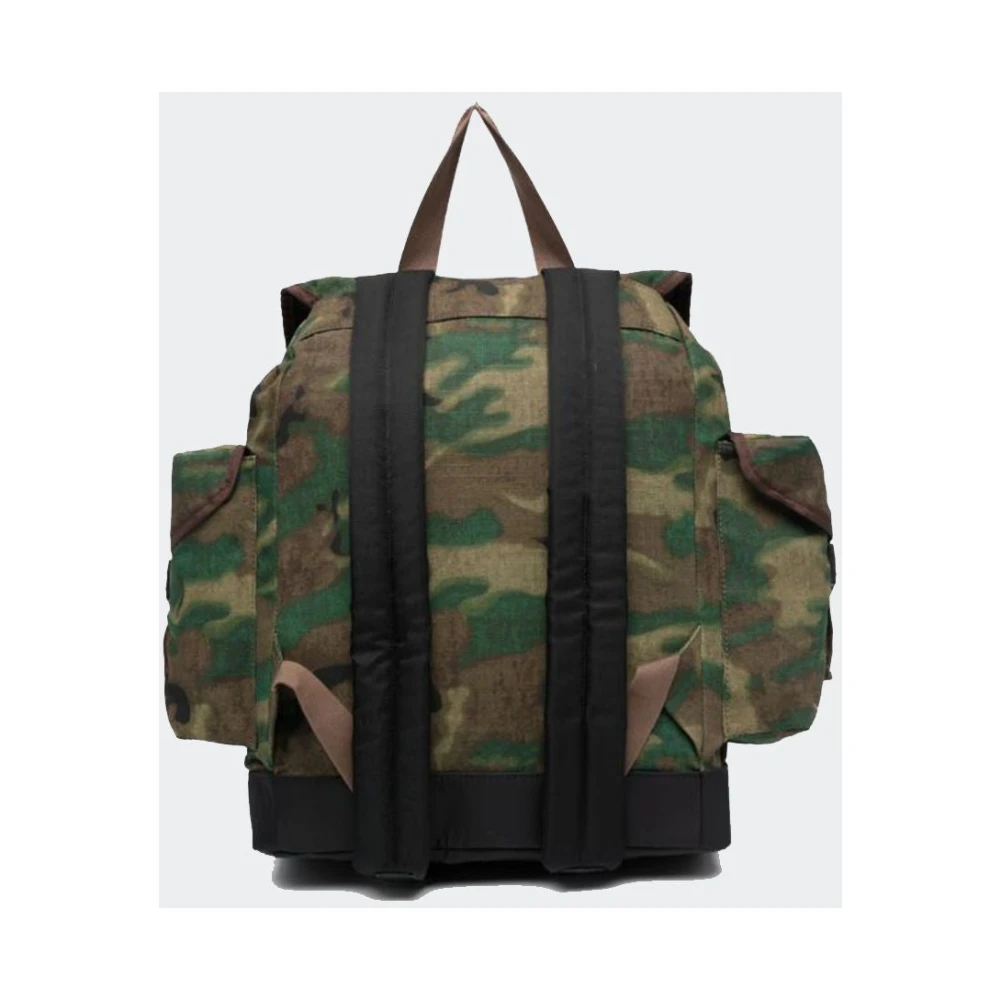 Dsquared2 Camouflage Maxi Rugzak met D2 Patroon Multicolor Unisex