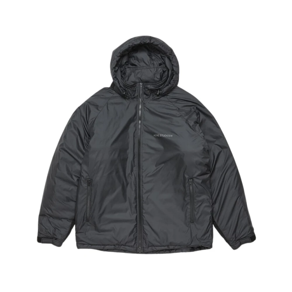 Acne Studios Zwarte outdoorjas Black Heren