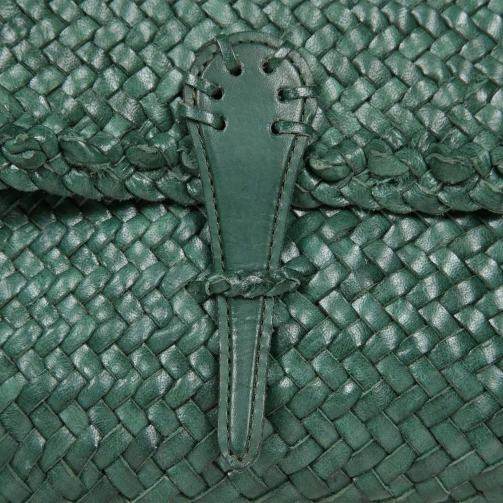 Dragon Diffusion Stijlvolle Leren Tas Green Dames