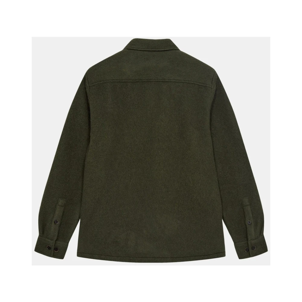 Anerkjendt Groene Boiled Wool Overshirt Style NO: 901696 Green Heren