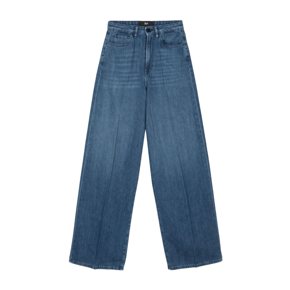 3X1 Arcade Flip Jeans Blue Dames