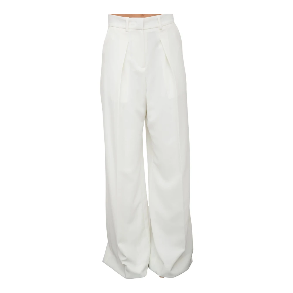 Karl Lagerfeld hun's pick tailored pants Bianco White Dames