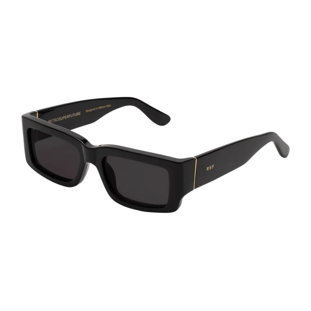 Retrosuperfuture Notte Sunglasses - Unisex - Sunglasses - Black - 55 Mm - Accessories