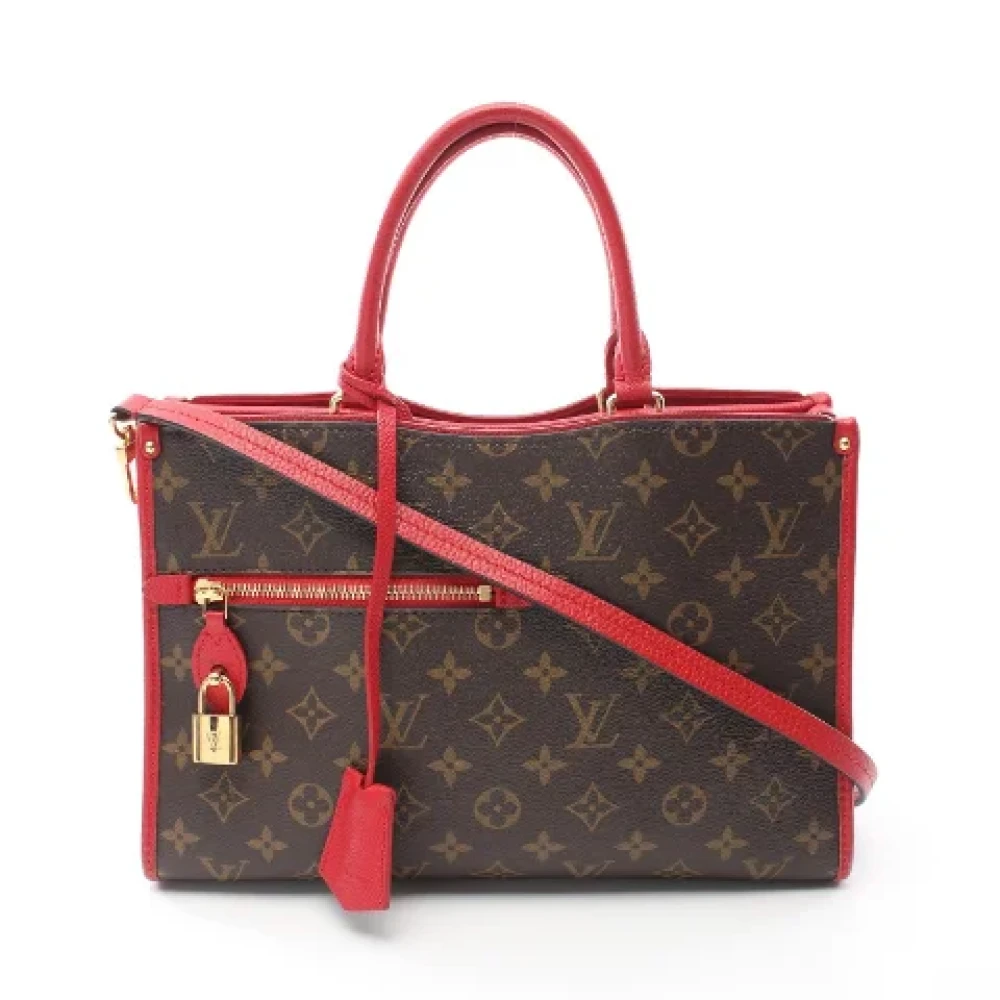 Louis Vuitton Vintage Pre-owned Canvas handbags Brown Dames