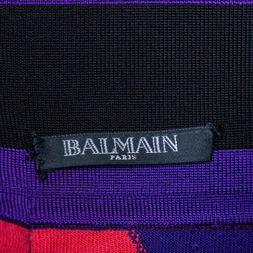 Balmain Pre-owned Knit bottoms Multicolor Dames