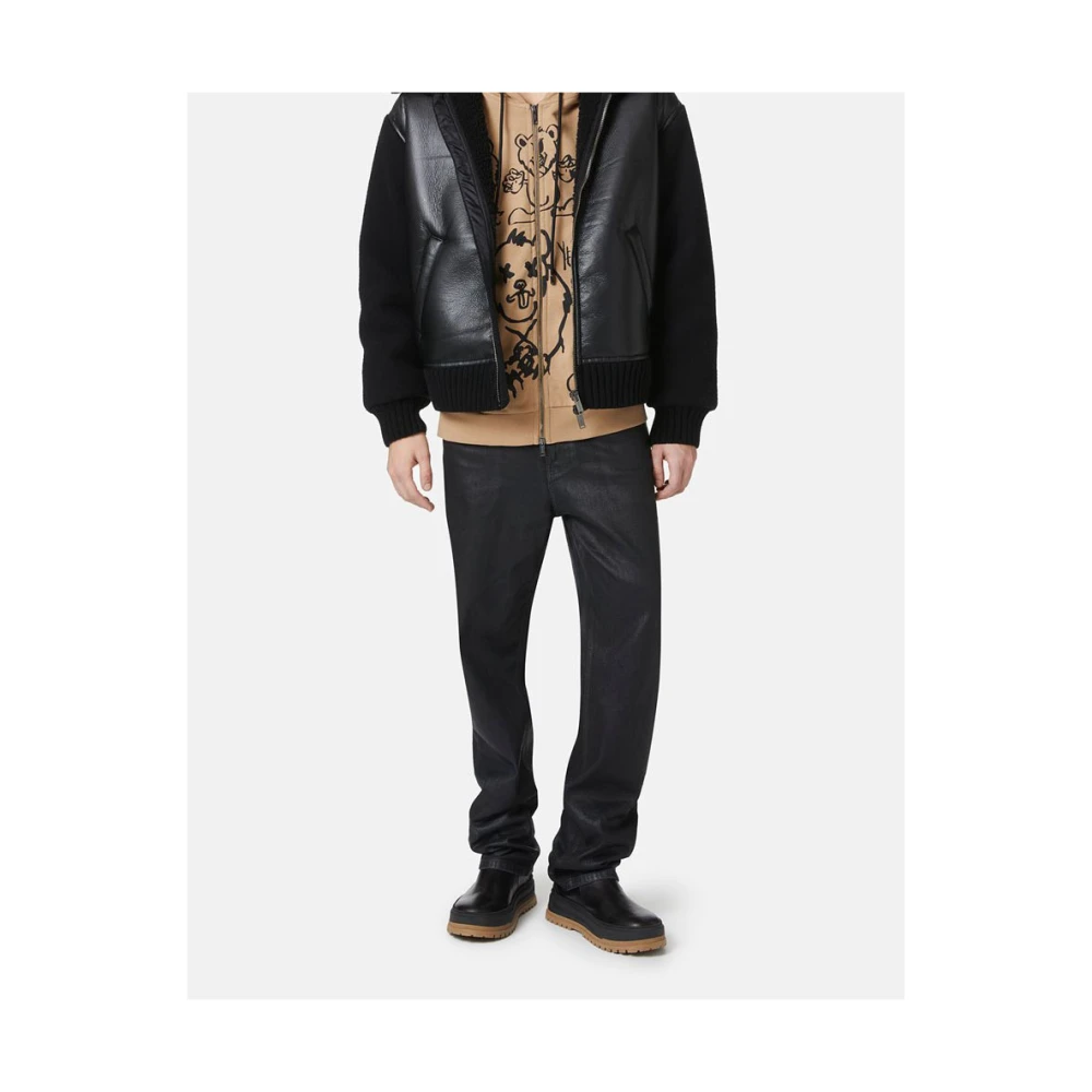 Iceberg Hoodie met berenprint Brown Heren