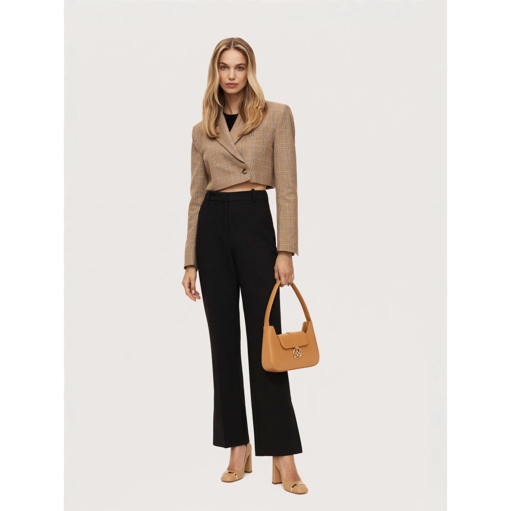 Kazar Lichtbruine Baguette Tas met Klep Brown Dames