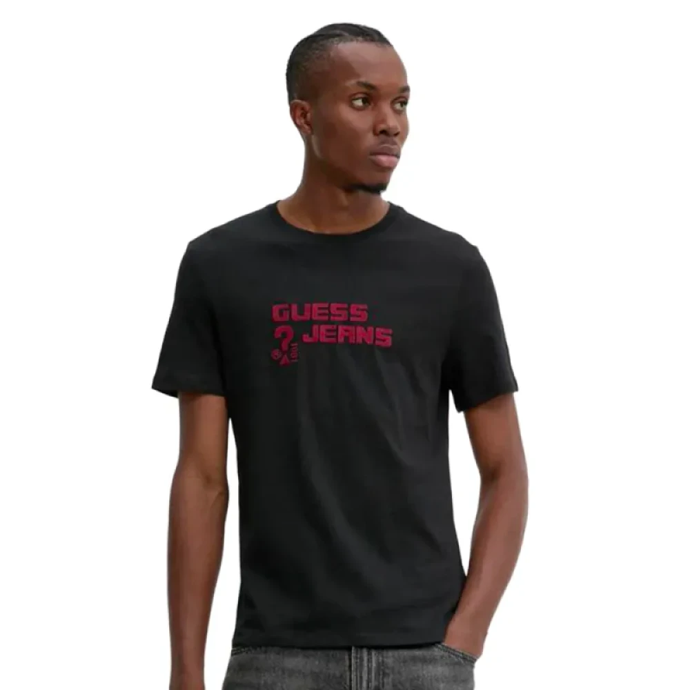 Guess - Tops > T-Shirts - Black - Guess - Modalova