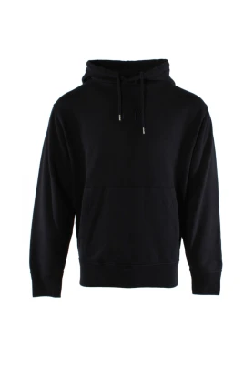 Diagonal Fleece Cotton Hoodie