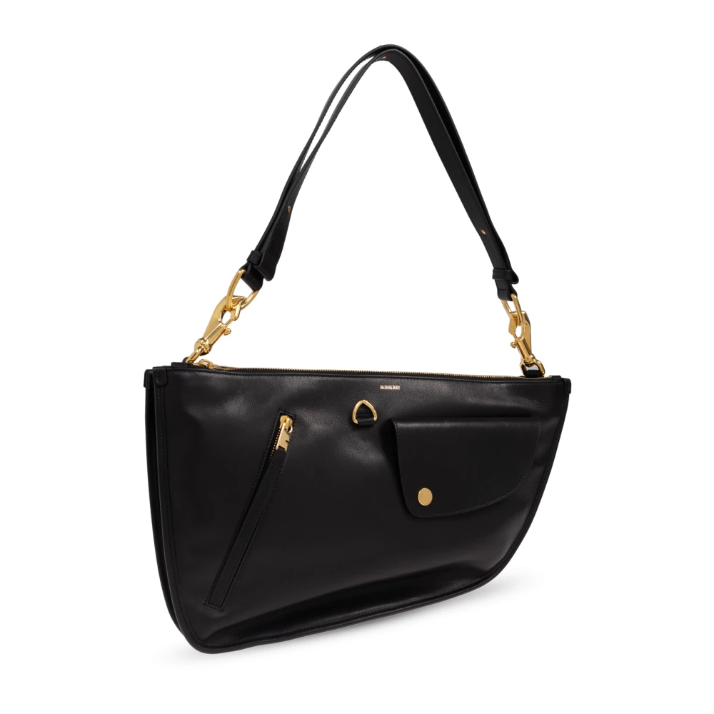Burberry Schoudertas Shield Black Dames