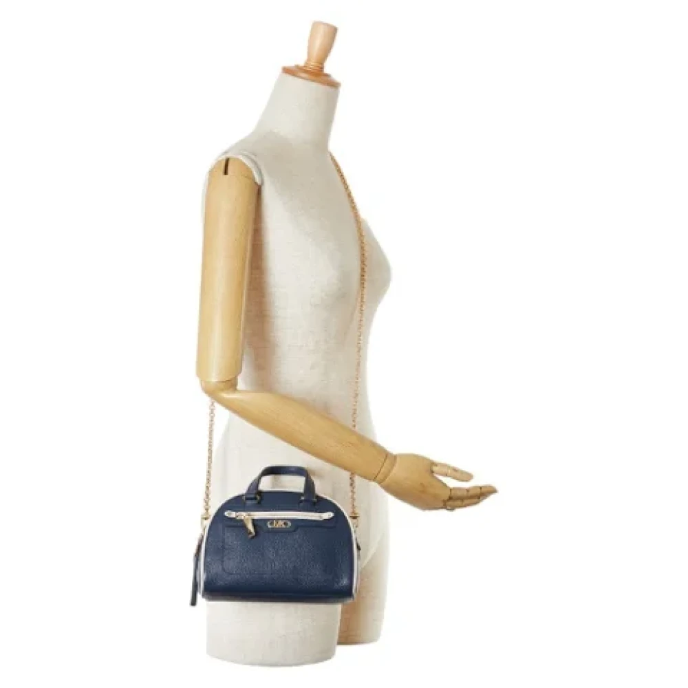 Michael Kors Pre-owned Leather handbags Blue Dames