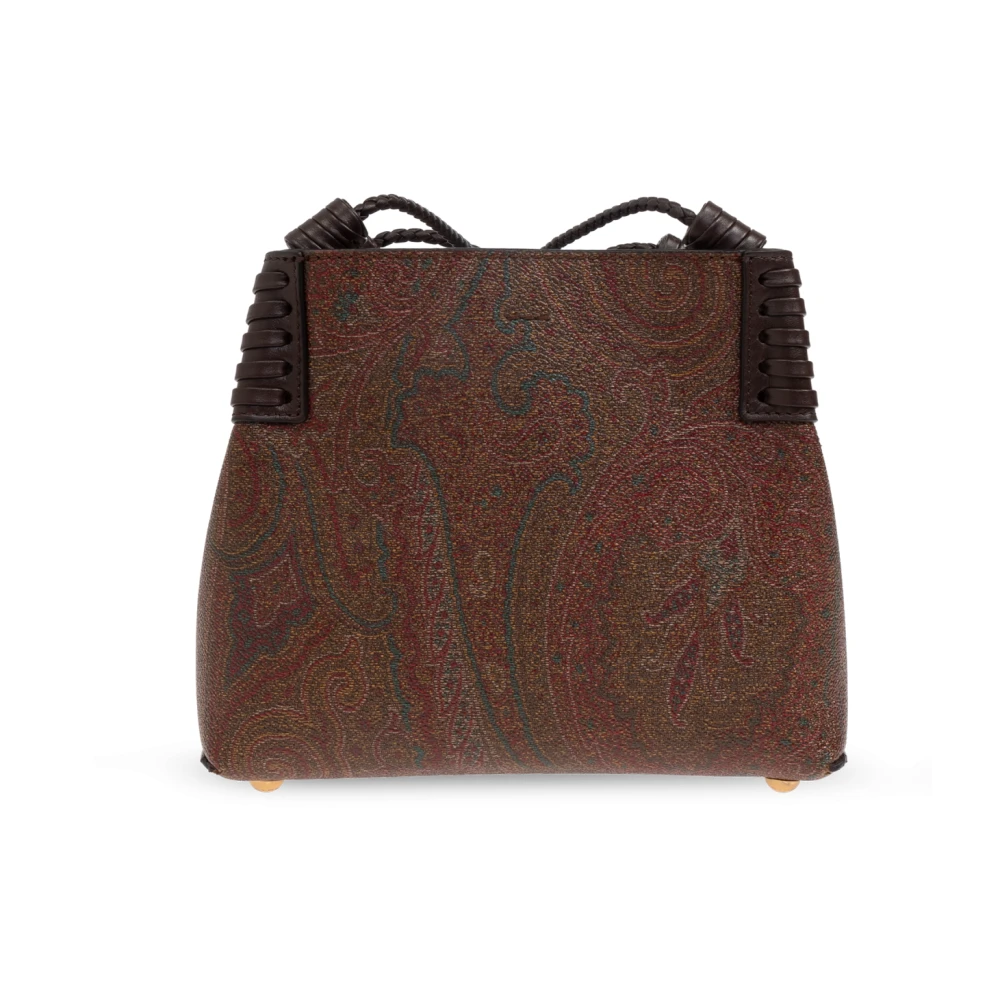 ETRO Schoudertas Libra Mini Brown Dames
