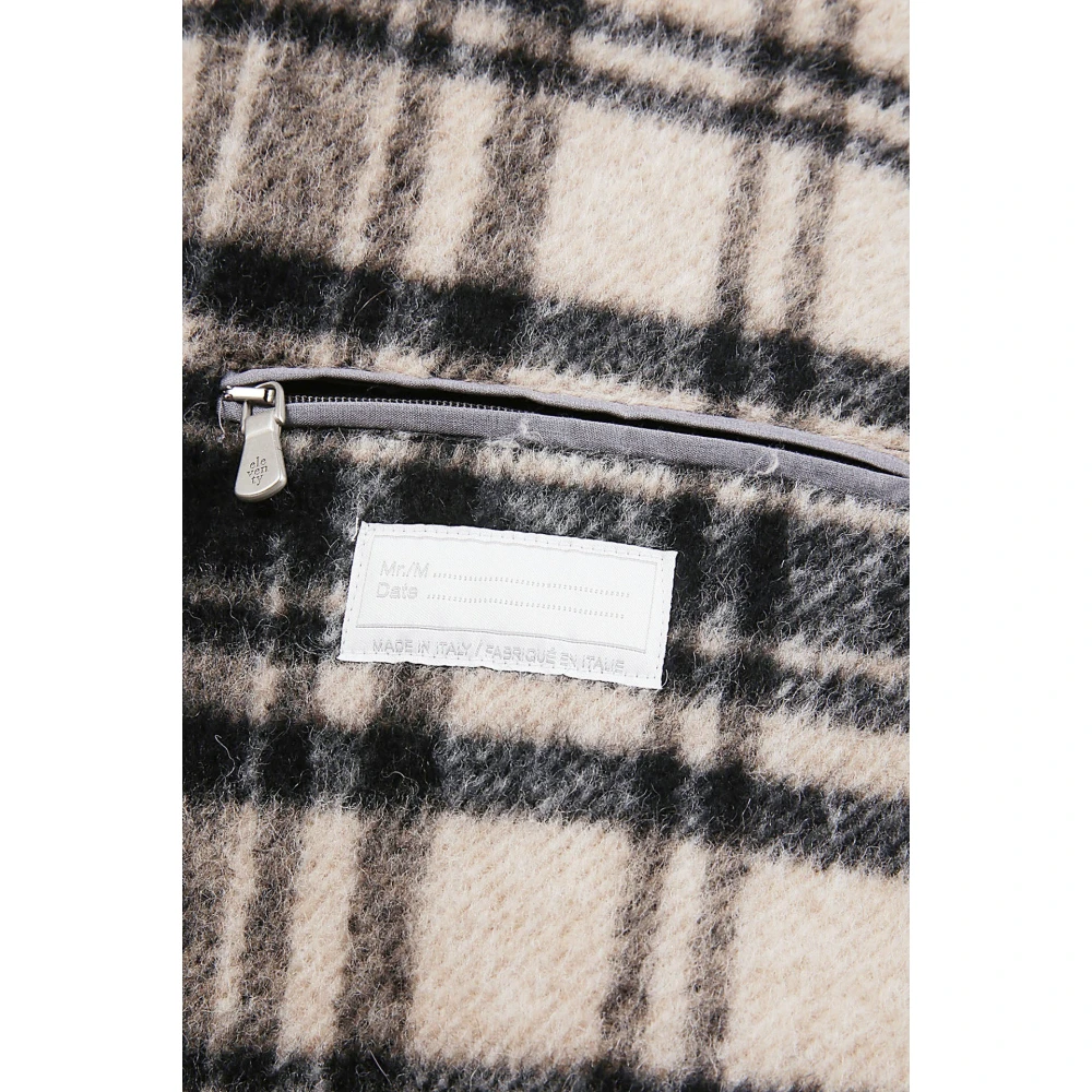 Eleventy Alpaca Wool Over Shirt Prince of Wales Multicolor Heren