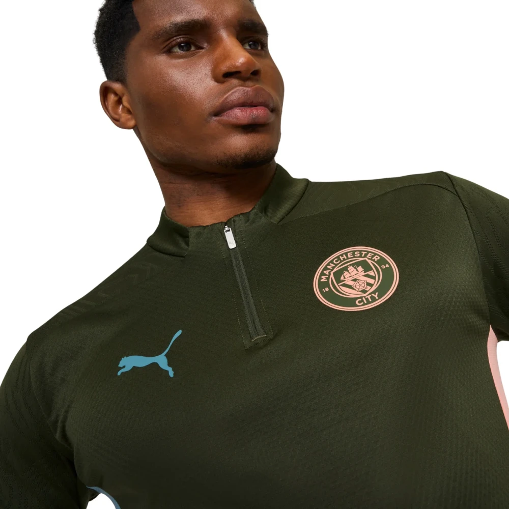 Puma Manchester City Trainingstop 2024 2025 Green Heren