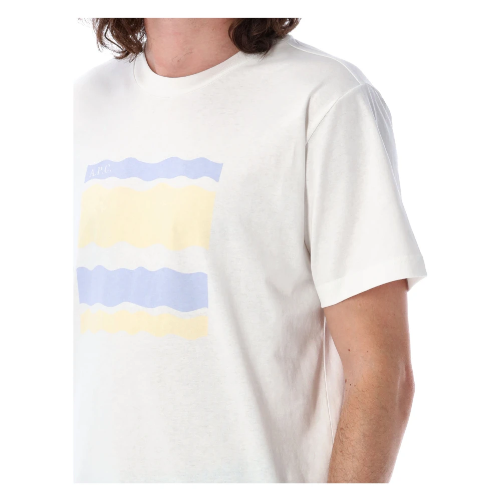 A.p.c. Malone T-shirt White Heren