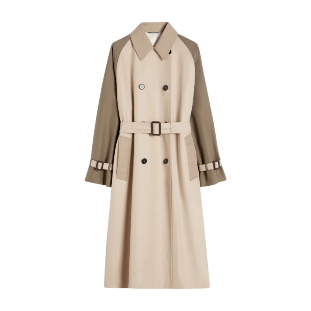 Weekend Max Mara Women's Beige Trench Coats, 2XS, Trench Coats