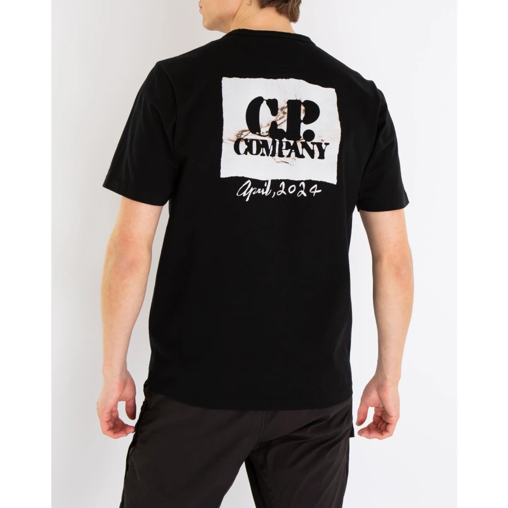 C.P. Company British Sailor T-Shirt Zwart Black Heren
