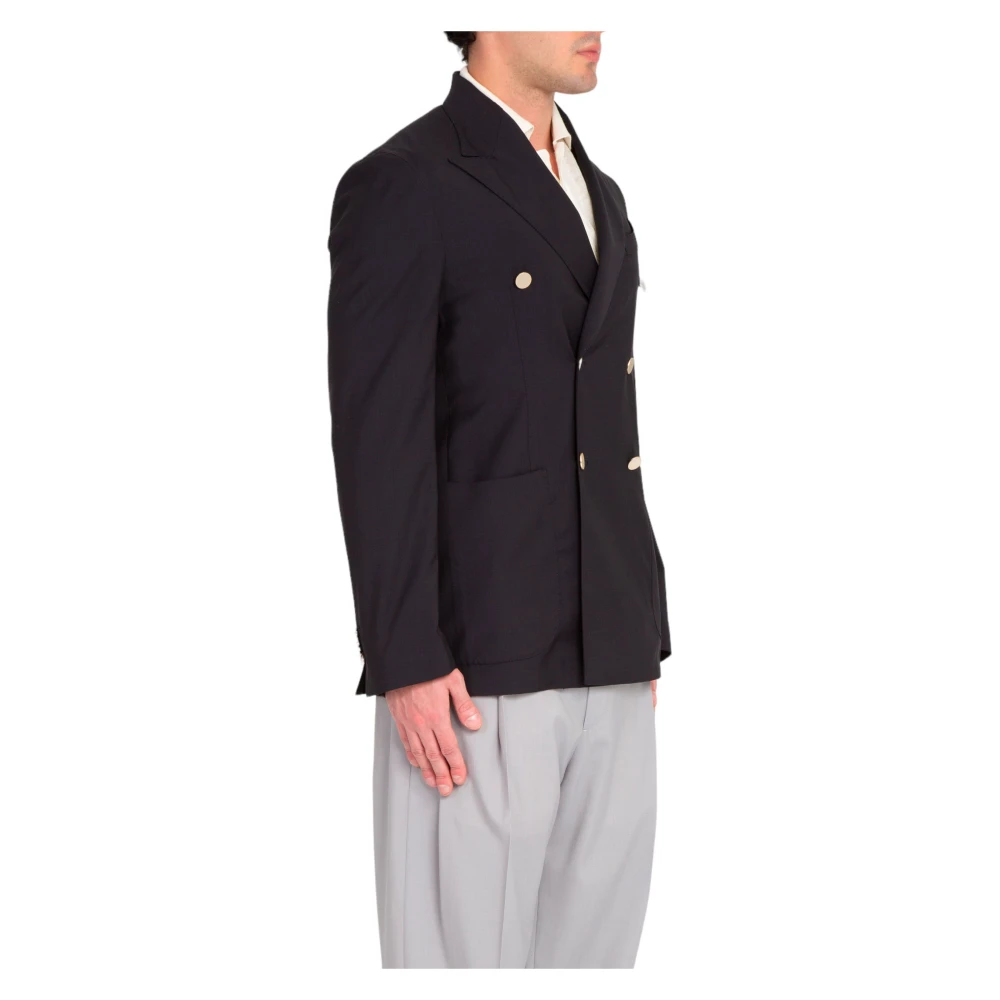 Briglia Double Breasted Blazer in Bolgheri Blue Heren