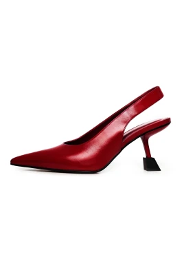 Scarlet Edge Slingback Klackar