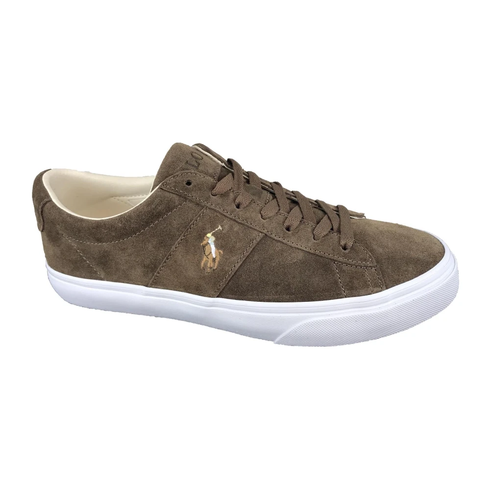 Polo Ralph Lauren Sneaker Slijper Brown Heren