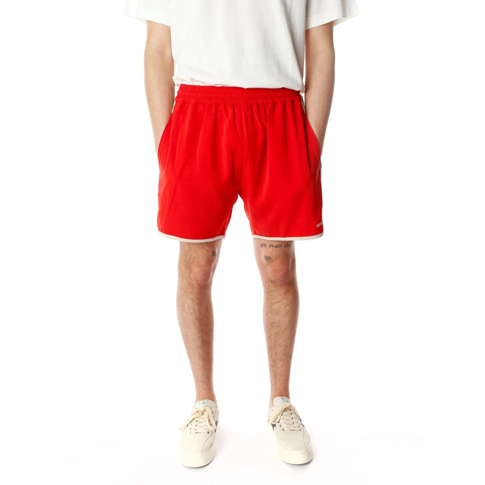 Represent Colorblock Shorts Red Heren