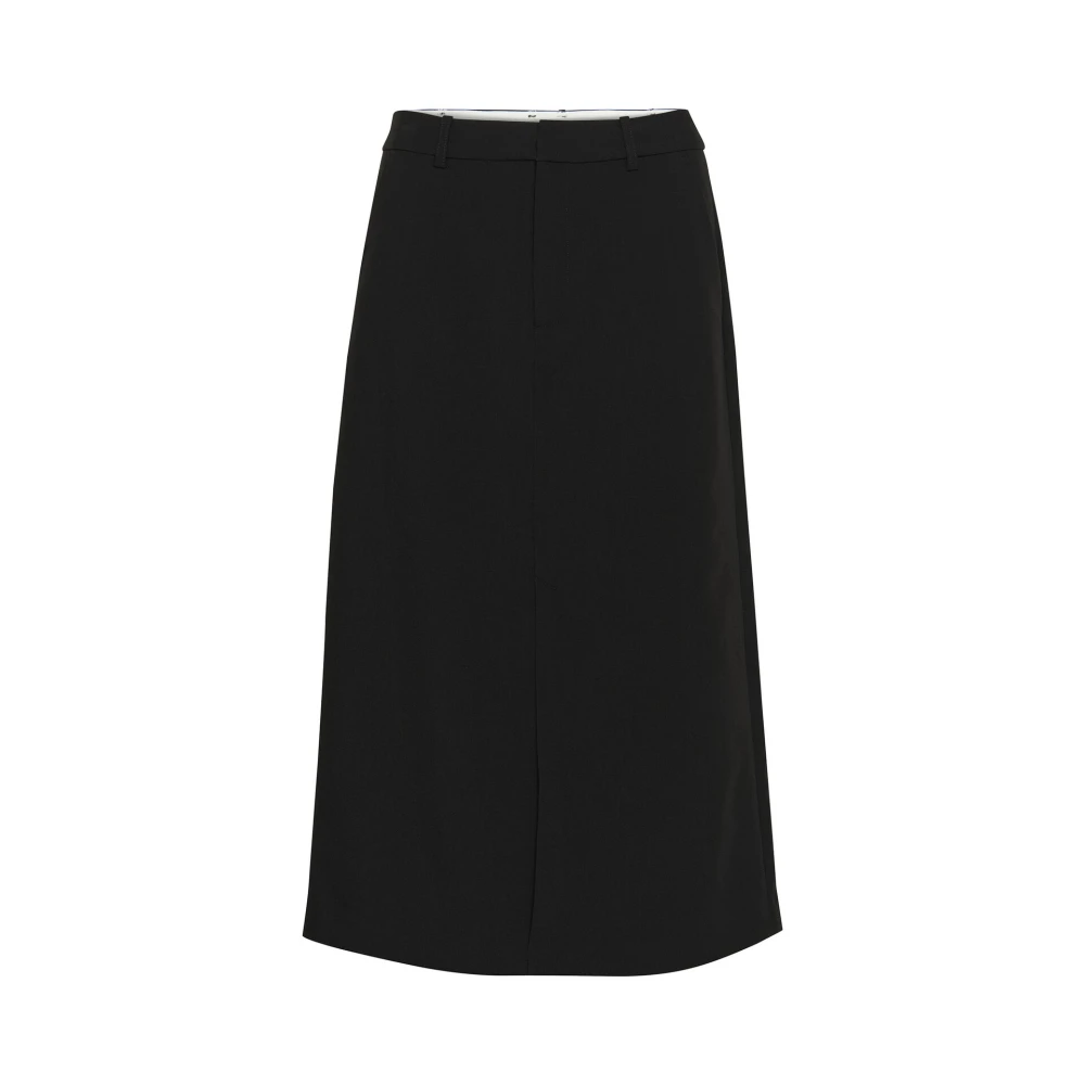 Part Two Elegante Zwarte Rok Emelinapw Stijl Black Dames