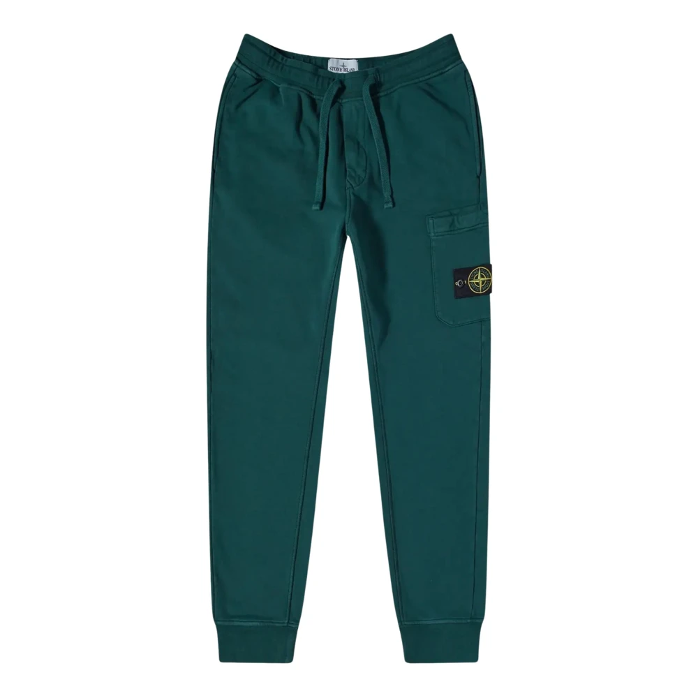 Stone Island Gröna Cargo Byxor Green, Herr