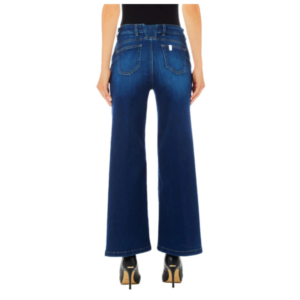 Liu Jo Flare jeans met wijde pijpen Blue Dames
