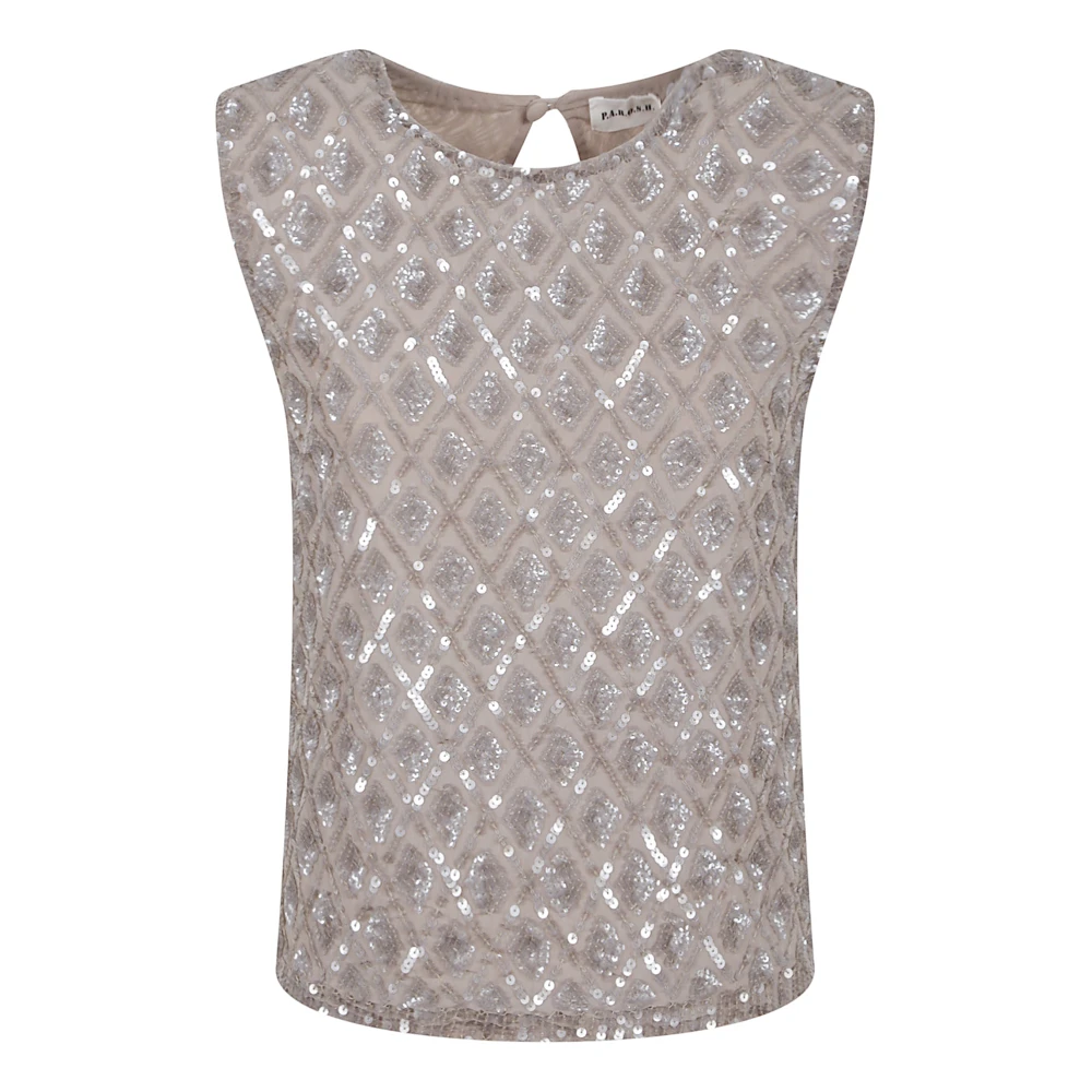 Tops > Sleeveless Tops - - P.a.r.o.s.h. - Modalova